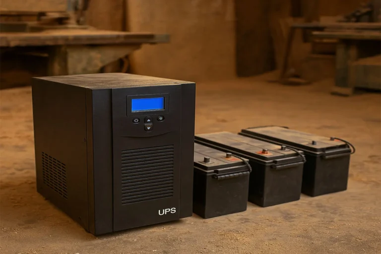 یو‌ پی‌ اس چقدر برق ذخیره می‌کند