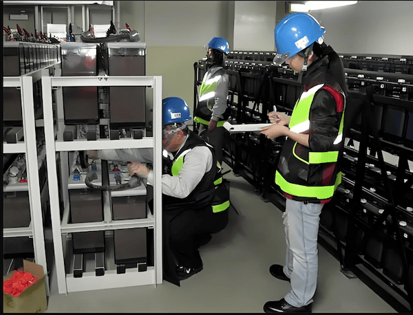 ایمنی باتری‌های UPS