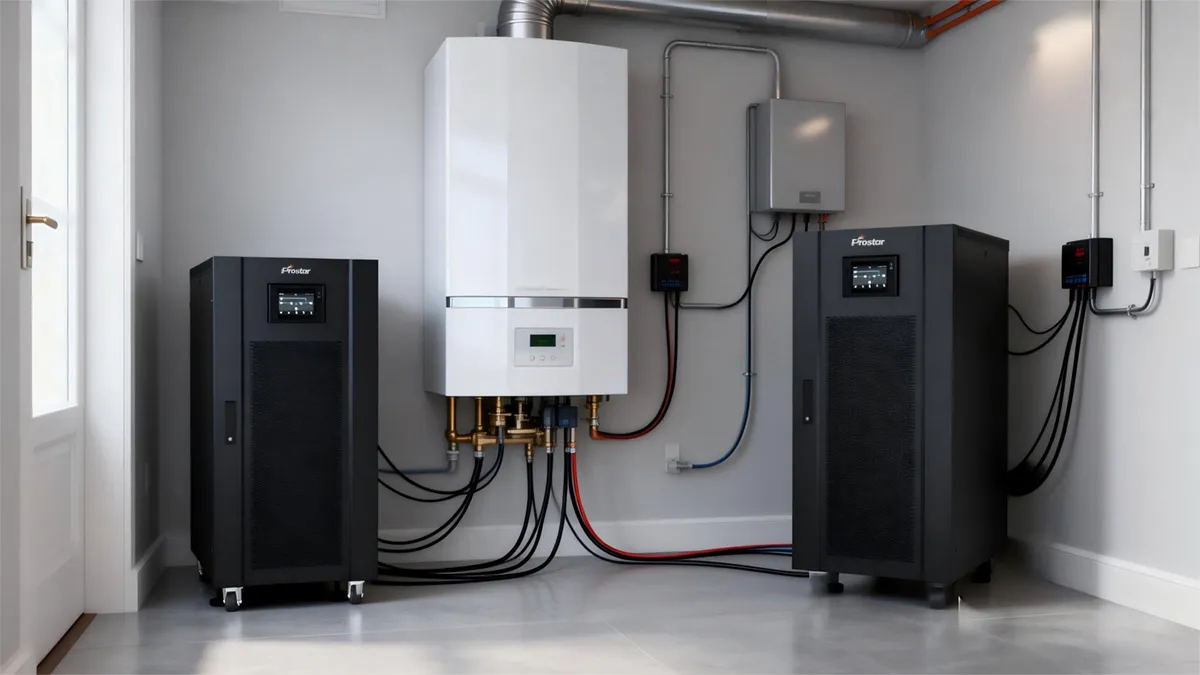 UPS آنلاین برای سیستم بویلر