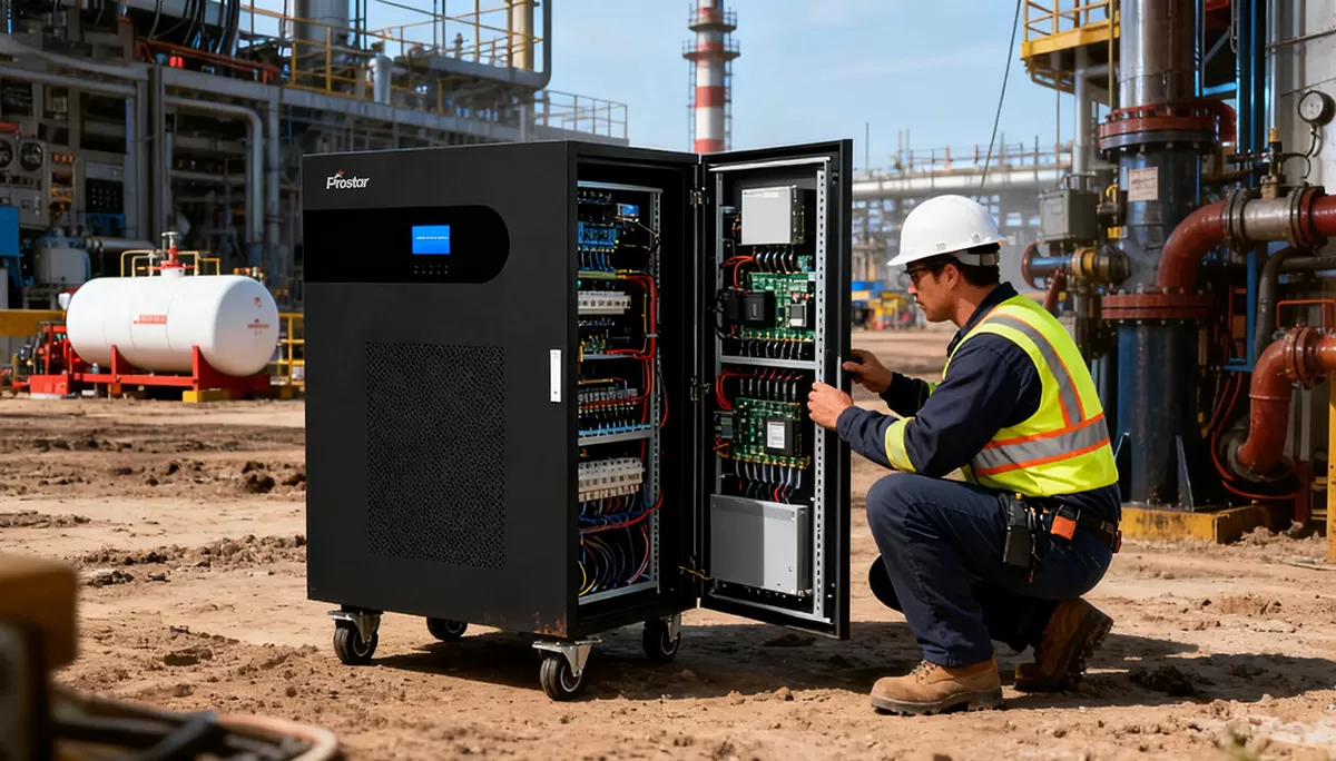 یو پی اس برای صنعت نفت و گاز