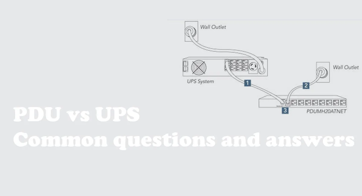 PDU و UPS