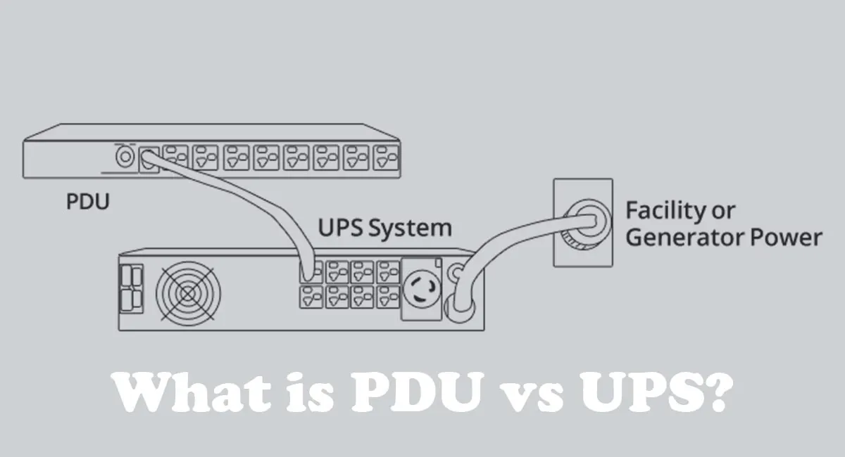 PDU و UPS